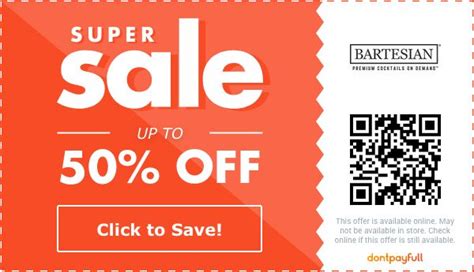 bartesian code|$10 Off Bartesian Coupons & Coupon Codes